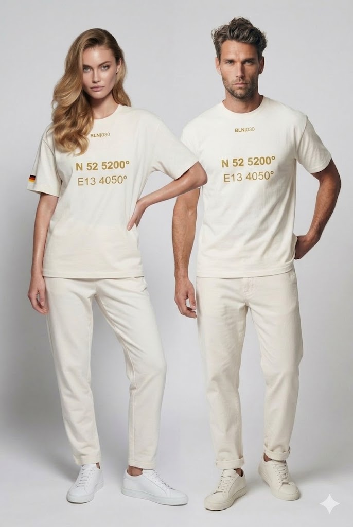 Unisex Slim Regular  Fit T-Shirt BLN|030 Organic Cotton