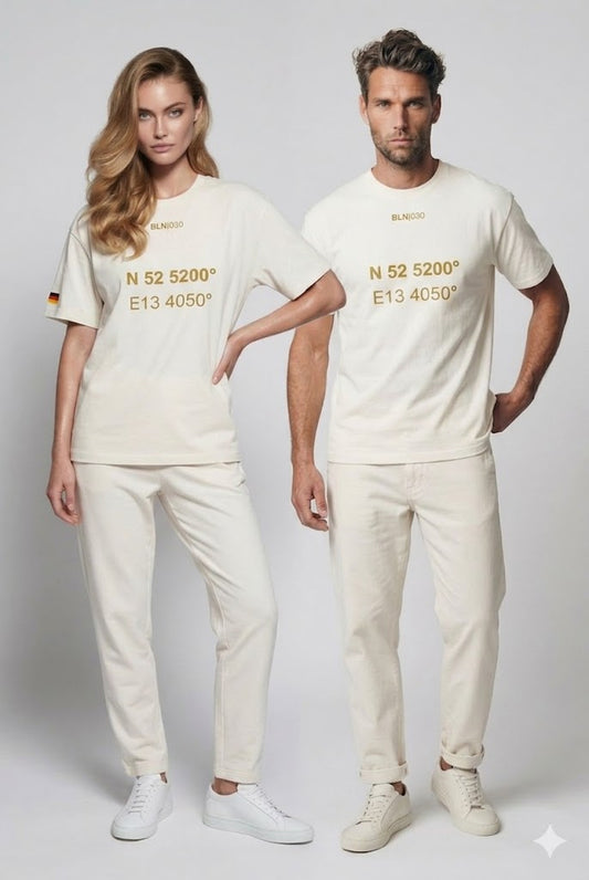 Unisex Slim Regular  Fit T-Shirt BLN|030 Organic Cotton
