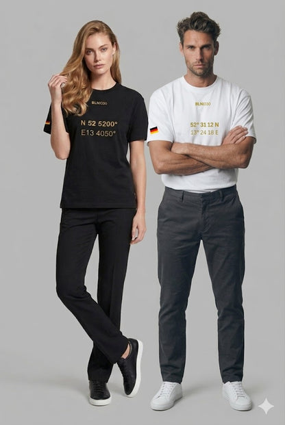 Unisex Slim Regular  Fit T-Shirt BLN|030 Organic Cotton